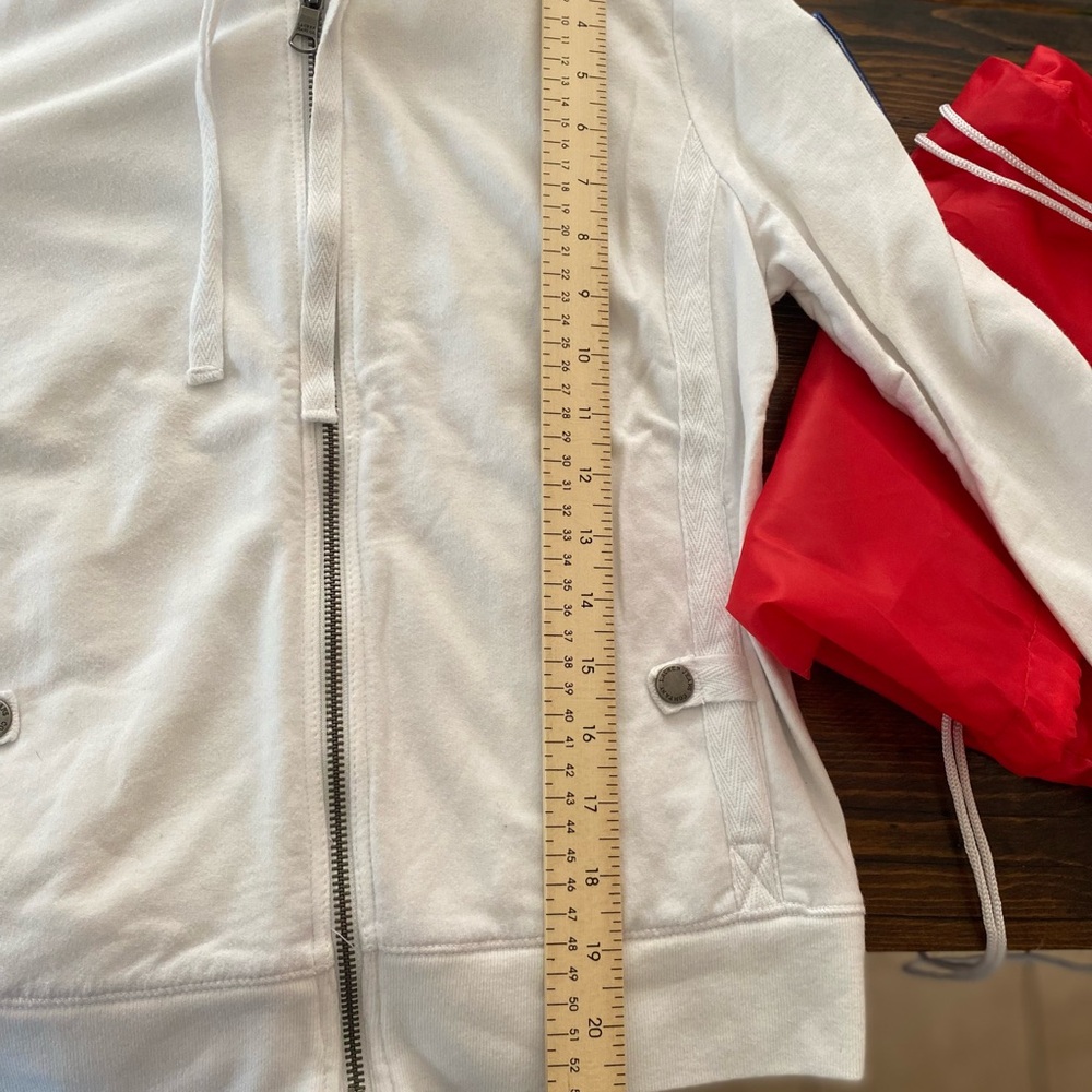 Ralph Lauren Cream Zip-Up Hoodie - Picture 6 of 7